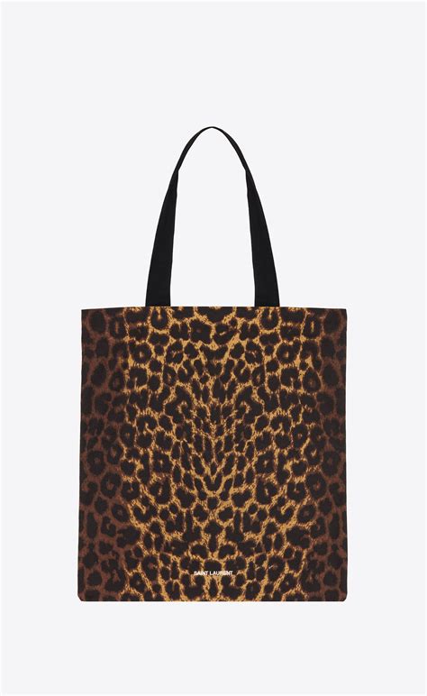 ysl totebag leopard|ysl leopard print tote bag.